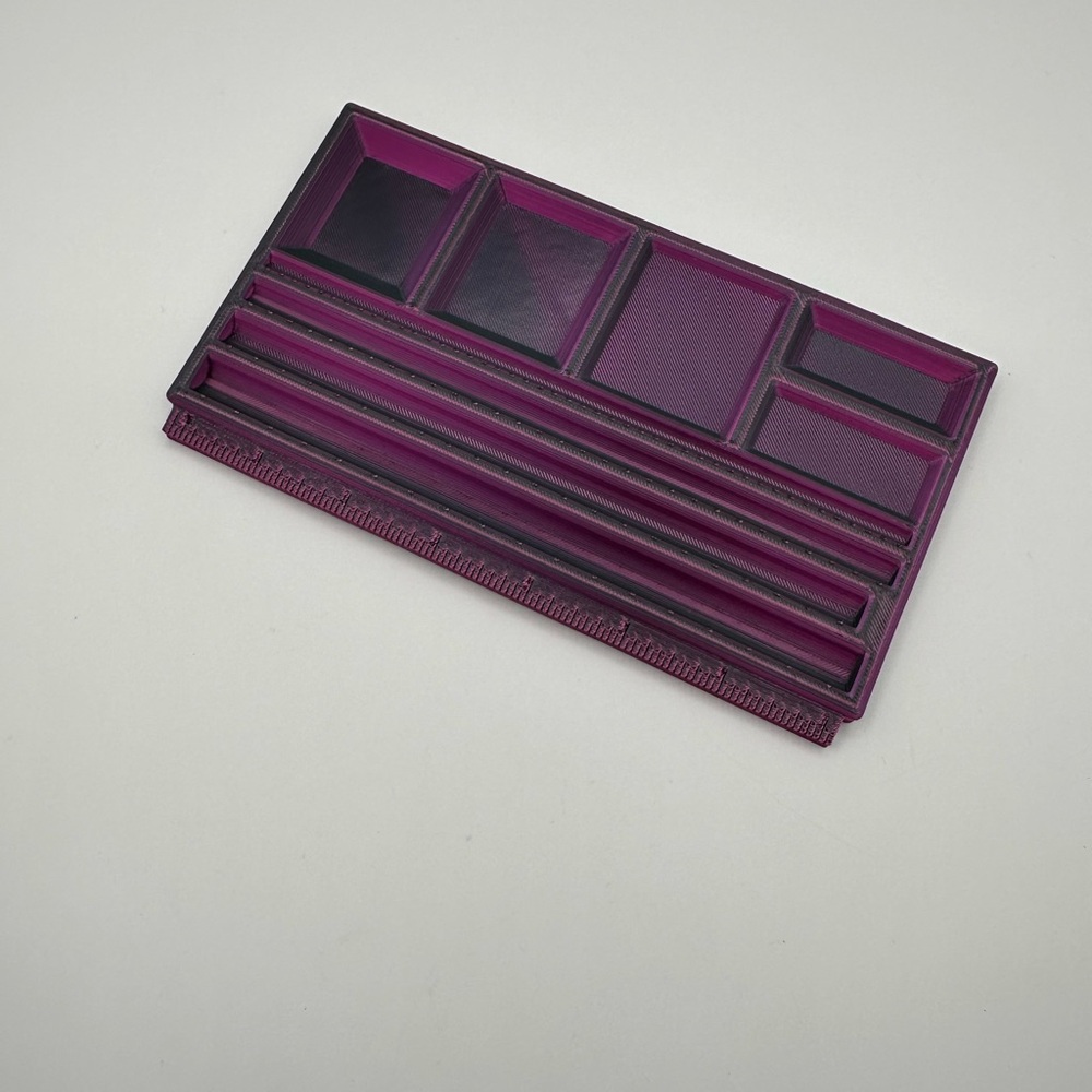 Elegant Purple Jewelry/Bead Organizer - Picture 3 of 7